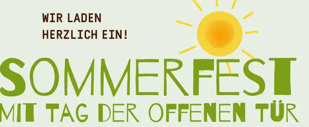 Sommerfest mit Tag der offenen Tür